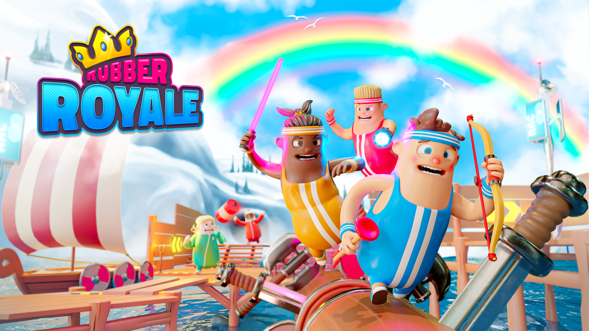 Rubber Royale tem demo disponivel no Steam