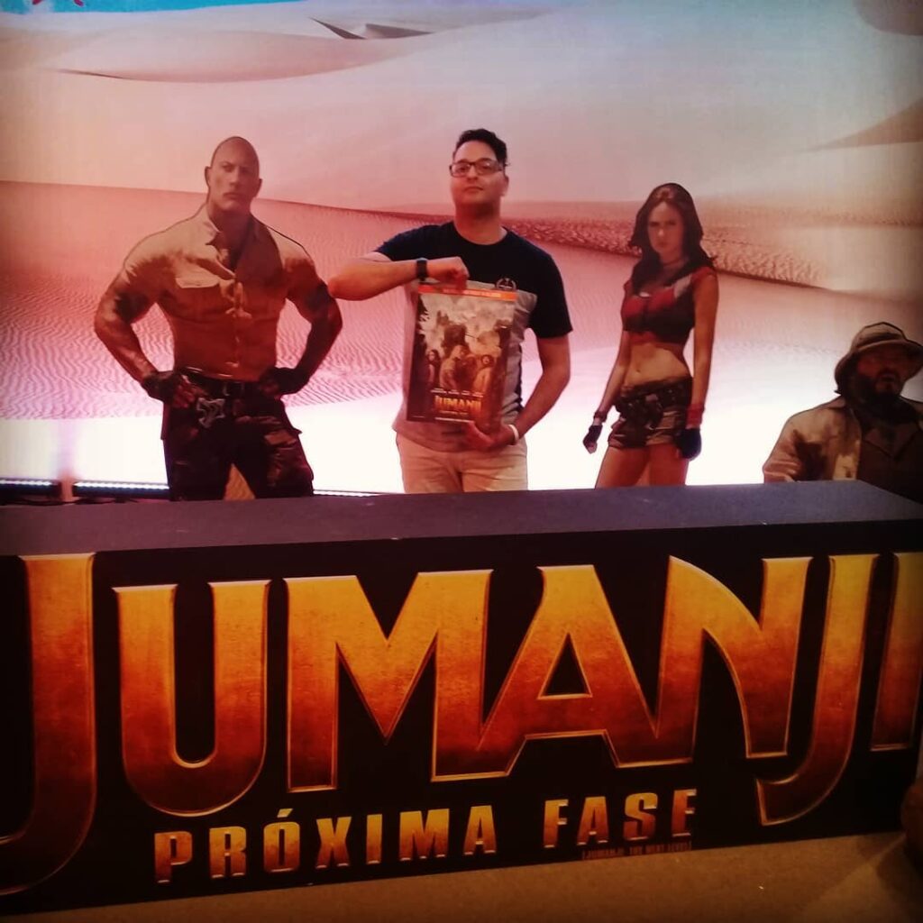 Pré-estreia - Jumanji Proxima Fase - 2019 - The GAME BOX BRASIL