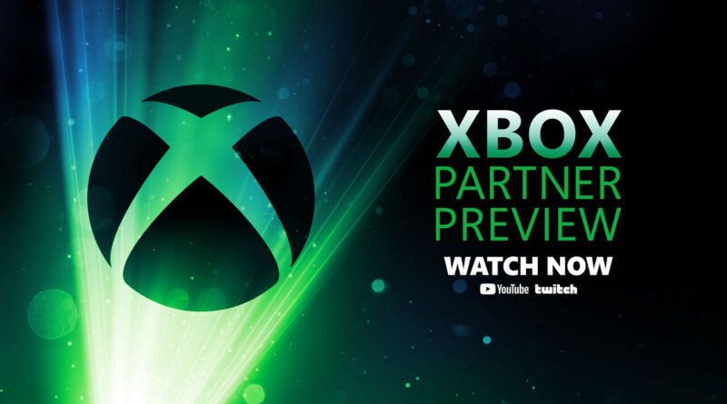 Xbox Partner Preview evento de março 2024