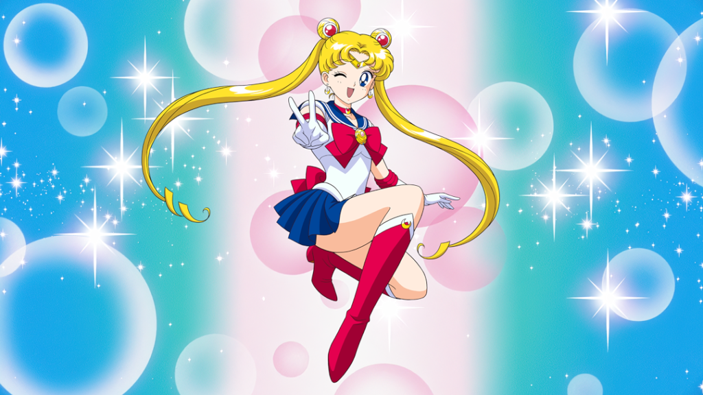 Usagi Tsukino a própria Sailor Moon
