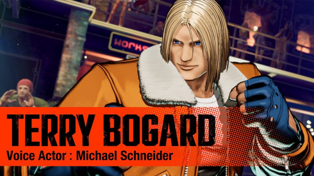 TERRY BOGARD em FATAL FURY: City of the Wolves