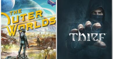 Jogos gratuitos na epic games - The outer Worlds e Thief