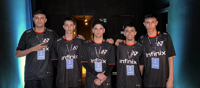 Infinix representa o Brasil patrocinando o time Alpha 7