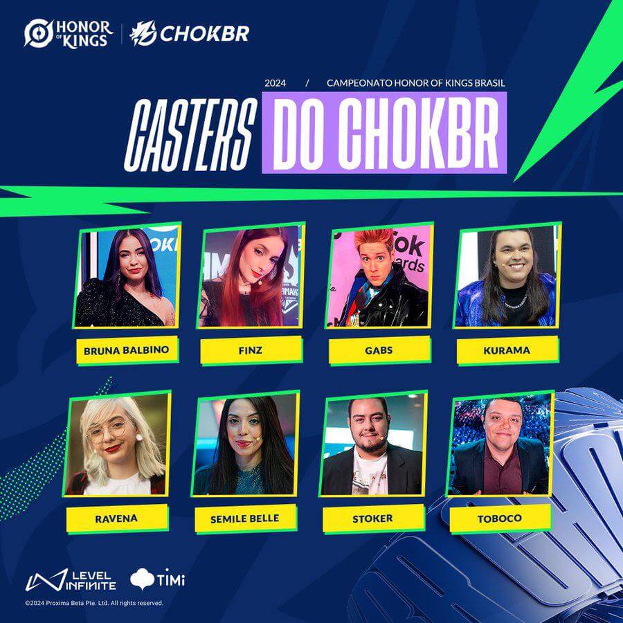 Casters do ChokBR