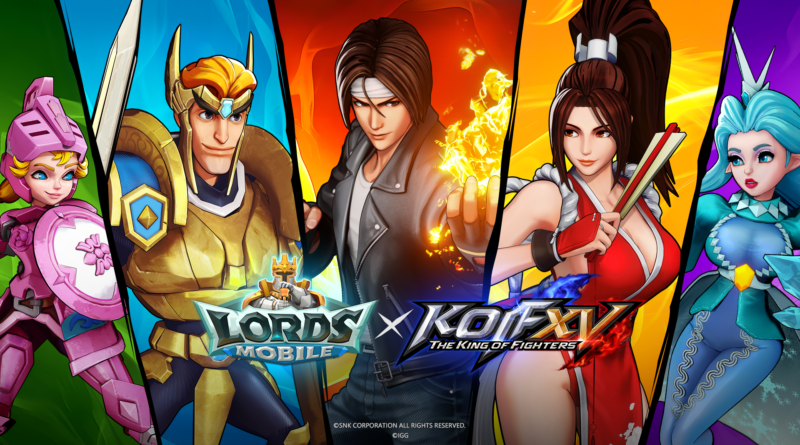 Lords Mobile faz colaboração com The King of Fighters XV em evento