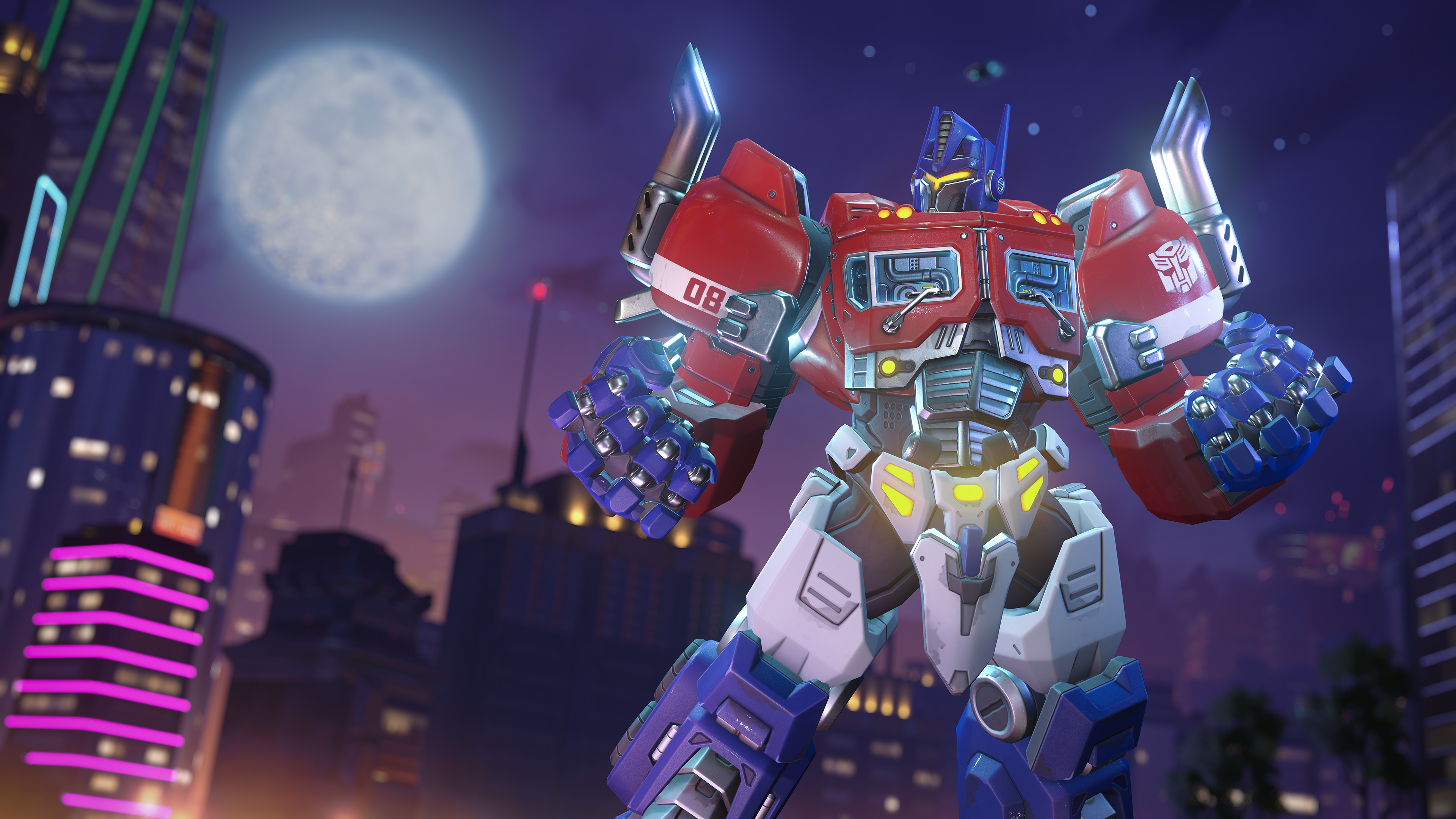 Mais do que os olhos podem ver - Explorando a arte de Optimus Prime na colaboração Overwatch 2 x Transformers