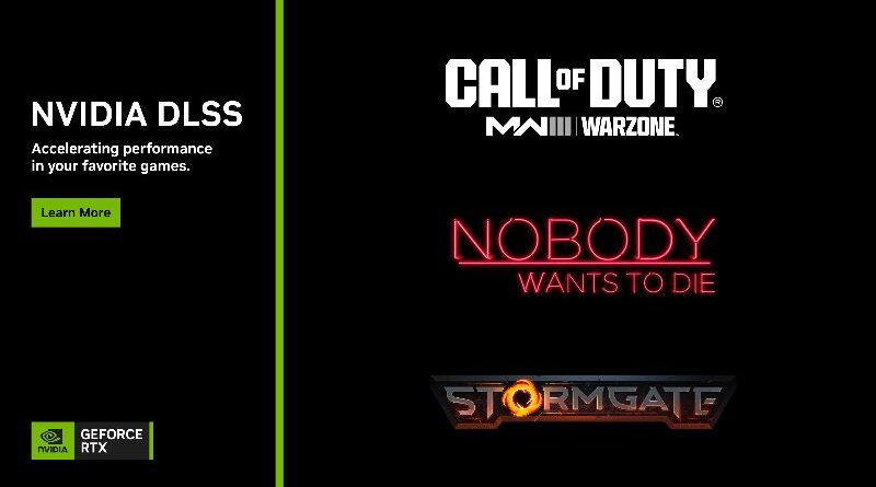 NVIDIA anuncia a chegada da tecnologia DLSS para Stormgate, nova temporada de Call of Duty e mais