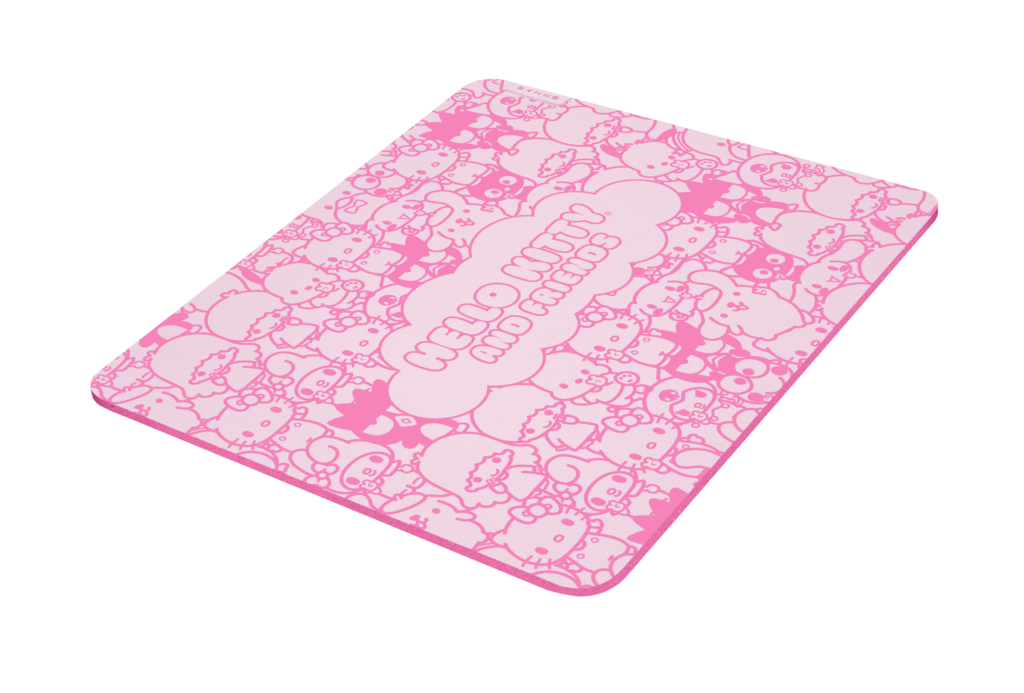 Mousepad Razer coleção Hello Kitty 50 anos