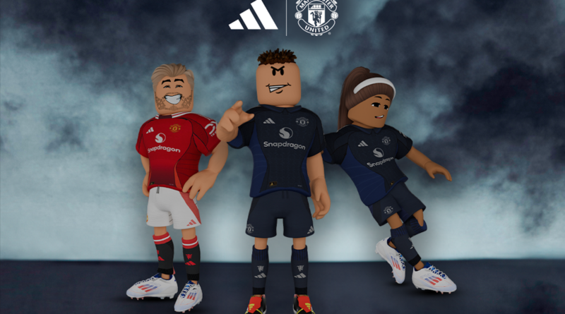 Uniforme Manchester United revelados no Roblox