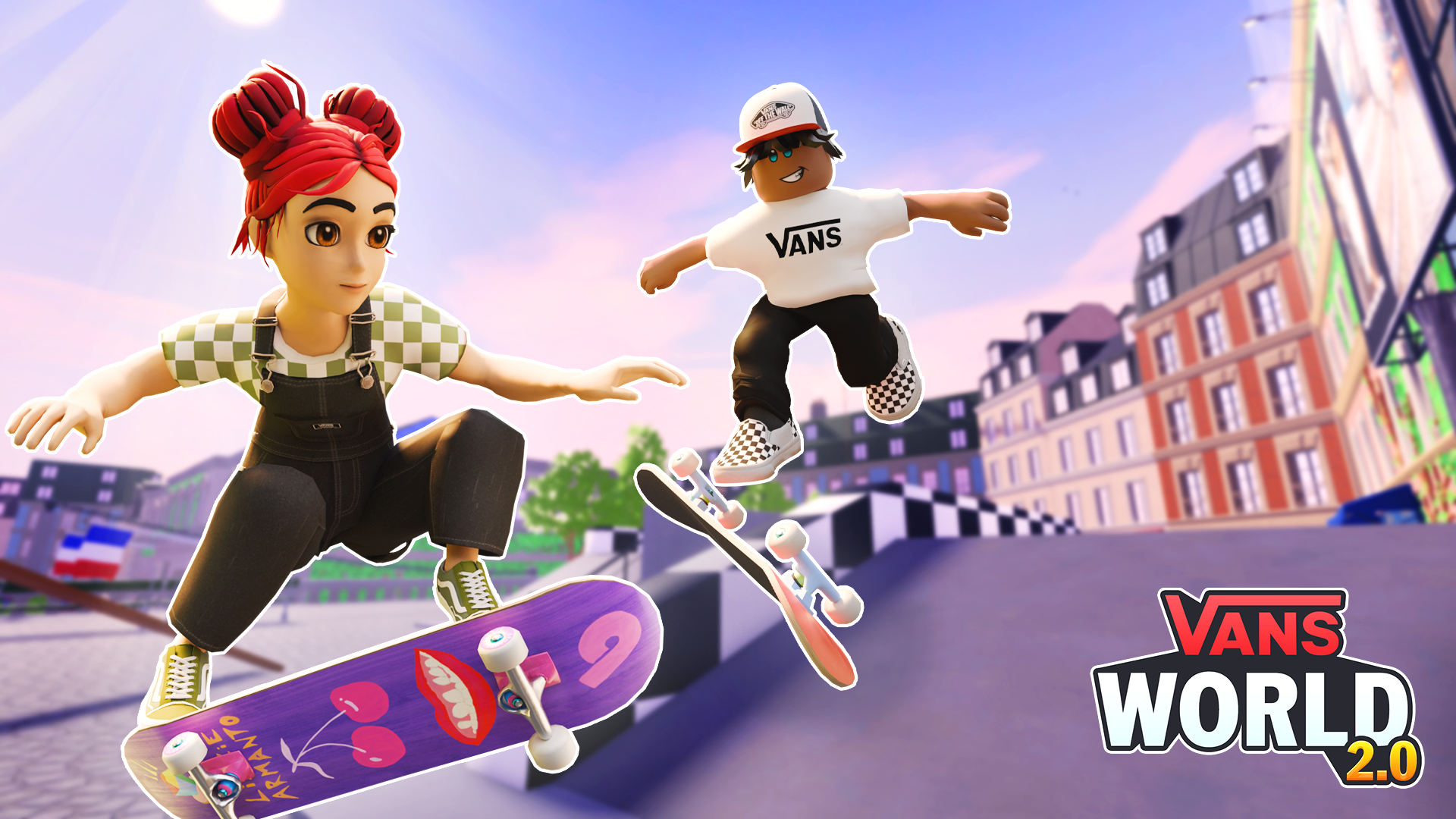 O estúdio de desenvolvimento The Gang, especializado em criar ativações digitais sob medida, fez uma nova parceria com a Vans, a principal marca de calçados e roupas de skate, para integrar a modalidade à uma nova experiência imersiva na Roblox, o Vans World 2.
Baseado no sucesso do Vans World, que atingiu 100 milhões de visitas na Roblox no ano passado, o Vans World 2 oferece aos jogadores novos desafios e truques de skate para acumular pontos e personalizar seus avatares. Sempre focado no esporte, o Vans World 2 apoia a dedicação da Vans em sempre explorar novas maneiras de experimentar o skateboarding.
No Vans World 2, a Vans vai além de sua herança SoCal e convida os usuários a executar seus truques em marcos globais icônicos para desbloquear acesso a cidades como Paris e Tóquio. Os visuais e a paisagem sonora inovadores da The Gang elevam a experiência. Fãs e novos usuários podem se imergir completamente no Vans World 2 com acesso a um emoticon de edição limitada e gratuita para celebrar os truques de skate.
Os usuários têm acesso antecipado a uma versão virtual do novo tênis da Vans, o Mixxa, antes de ser lançado no mundo real. O Vans Mixxa é o primeiro tênis a ser lançado virtualmente na Roblox antes de chegar ao mundo físico, em 18 de julho. Além disso, estamos apresentando Lizzie Armanto como nossa skatista profissional no jogo, exibindo seu estilo único para inspirar a próxima geração.