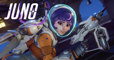 Juno é a mais nova suporte de OW2 em teste por tempo limitado