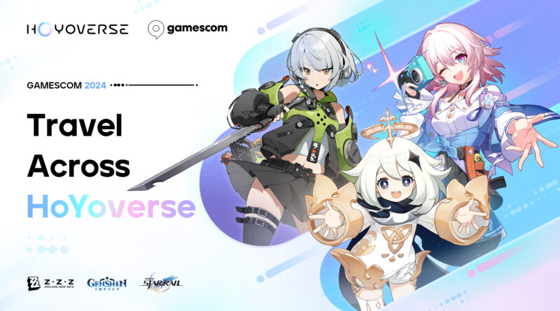 A HoYoverse anuncia a programação para a Gamescom 2024