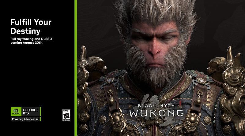 NVIDIA anuncia as tecnologias DLSS 3 e Full Ray Tracing para Black Myth: Wukong