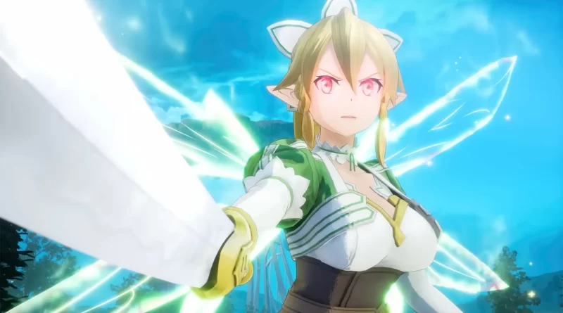 SWORD ART ONLINE Fractured Daydream revela o trailer de Leafa