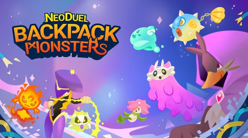 Novo jogo de estratégia NeoDuel: Backpack Monsters chega em 30 de setembro no Steam