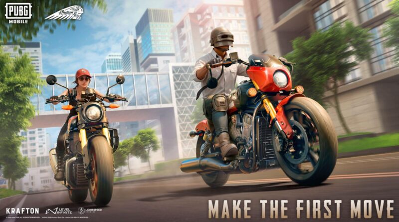 PUBG MOBILE anuncia parceria com a Indian Motorcycles; Icônicas motos aceleram com tudo!