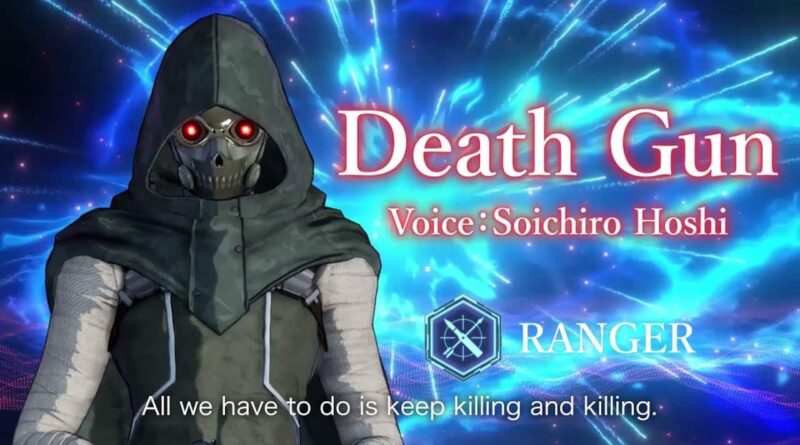 Death Gun é anunciado em SWORD ART ONLINE Fractured Daydream 