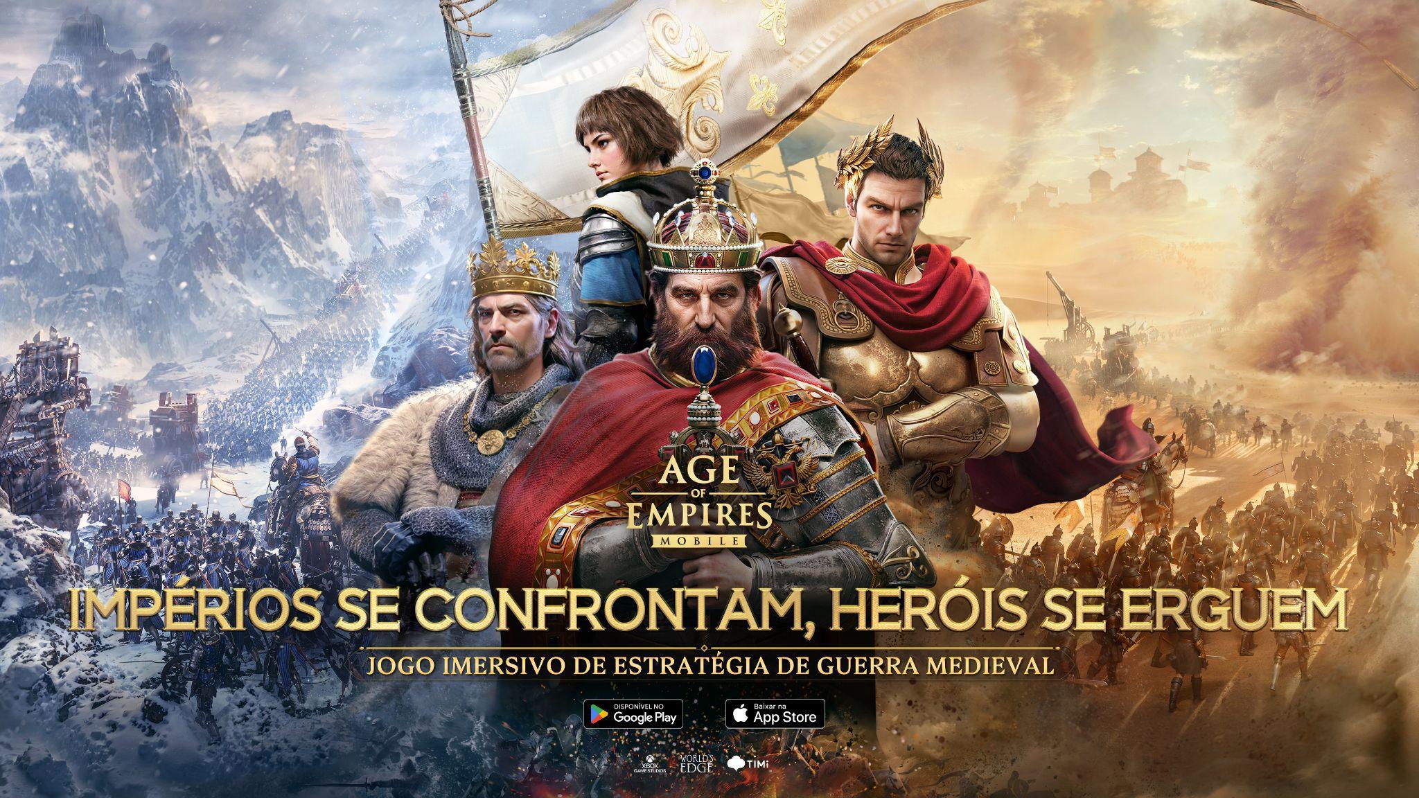 Uma nova perspectiva para um clássico da estratégia: Age of Empires Mobile é lançado mundialmente