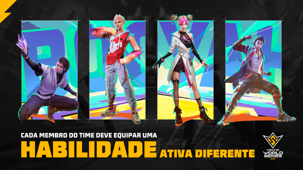 Garena revela o calendário da competição mundial do Free Fire para 2025