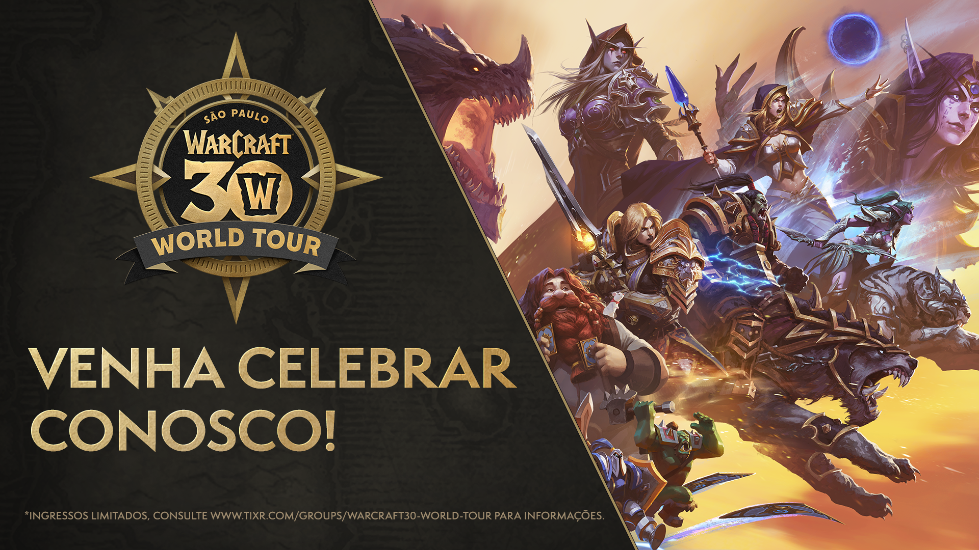 Evento de 30 anos de Warcraft: saiba como participar do evento gratuito - The GAME BOX BRASIL