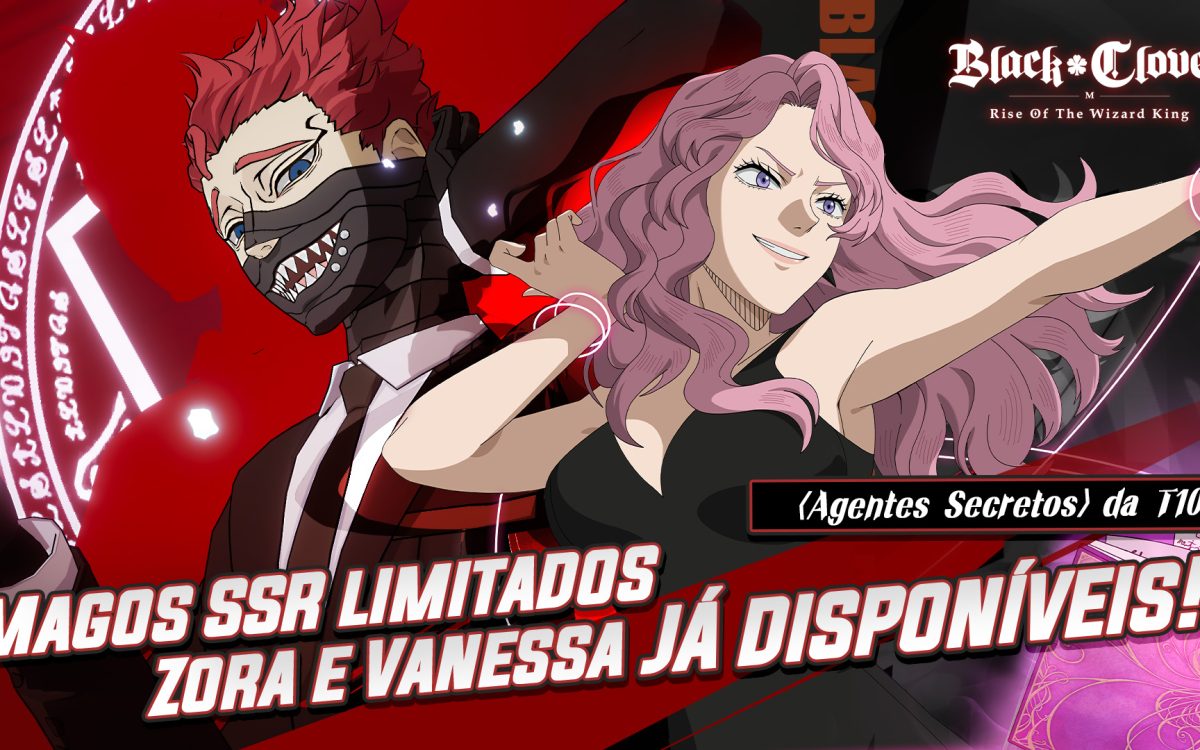 Novos magos SSR e desafios na temporada 10 de Black Clover M!