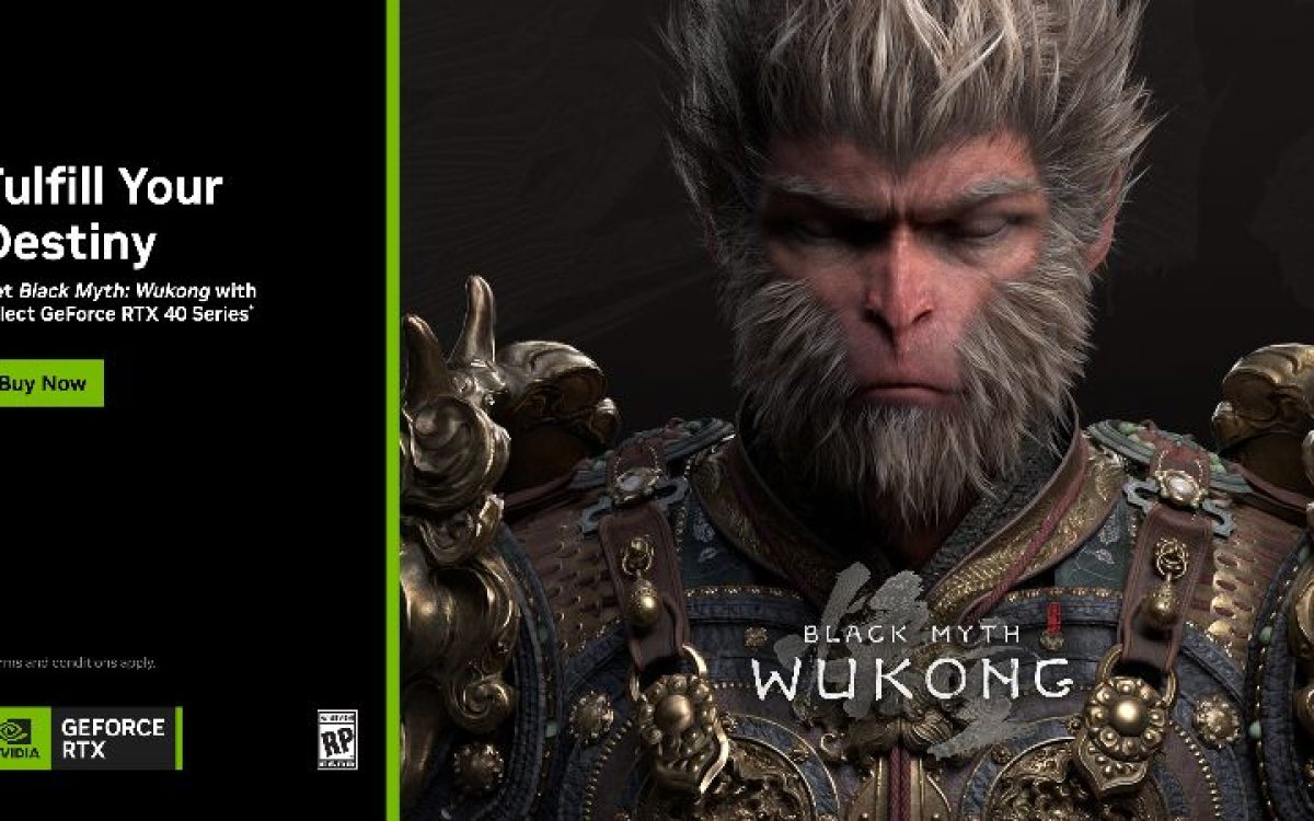 NVIDIA anuncia promoção GeForce RTX 40 Black Myth: Wukong e atualizações do DLSS