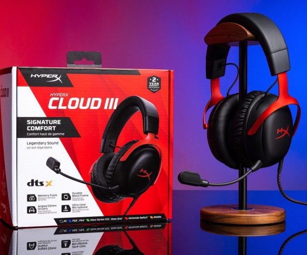 HyperX lança novo headset com som espacial 3D