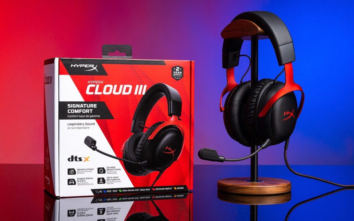 HyperX lança novo headset com som espacial 3D