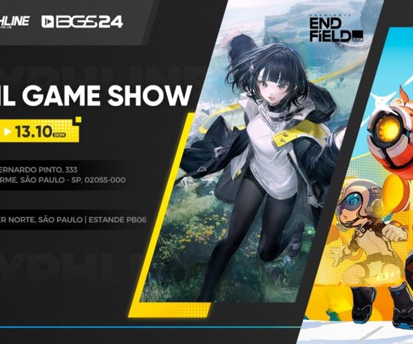 Brasil Game Show anuncia a participação da Gryphline com ativações de Arknights: Endfield e Popucom