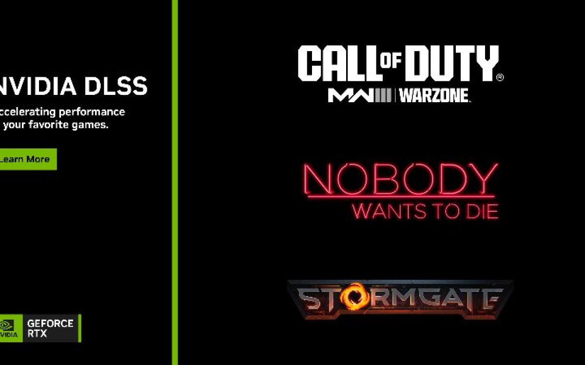 NVIDIA anuncia a chegada da tecnologia DLSS para Stormgate, nova temporada de Call of Duty e mais