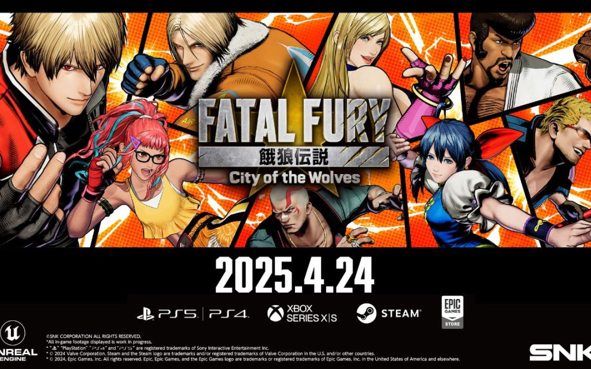 Gato retorna em Fatal Fury: City of the Wolves com sede de vingança