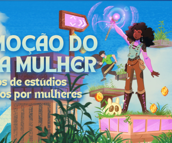 Imagem de promoção Dia Internacional da Mulher no Steam 2024