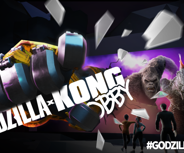 Trailer imersivo de Godzilla x Kong na Roblox