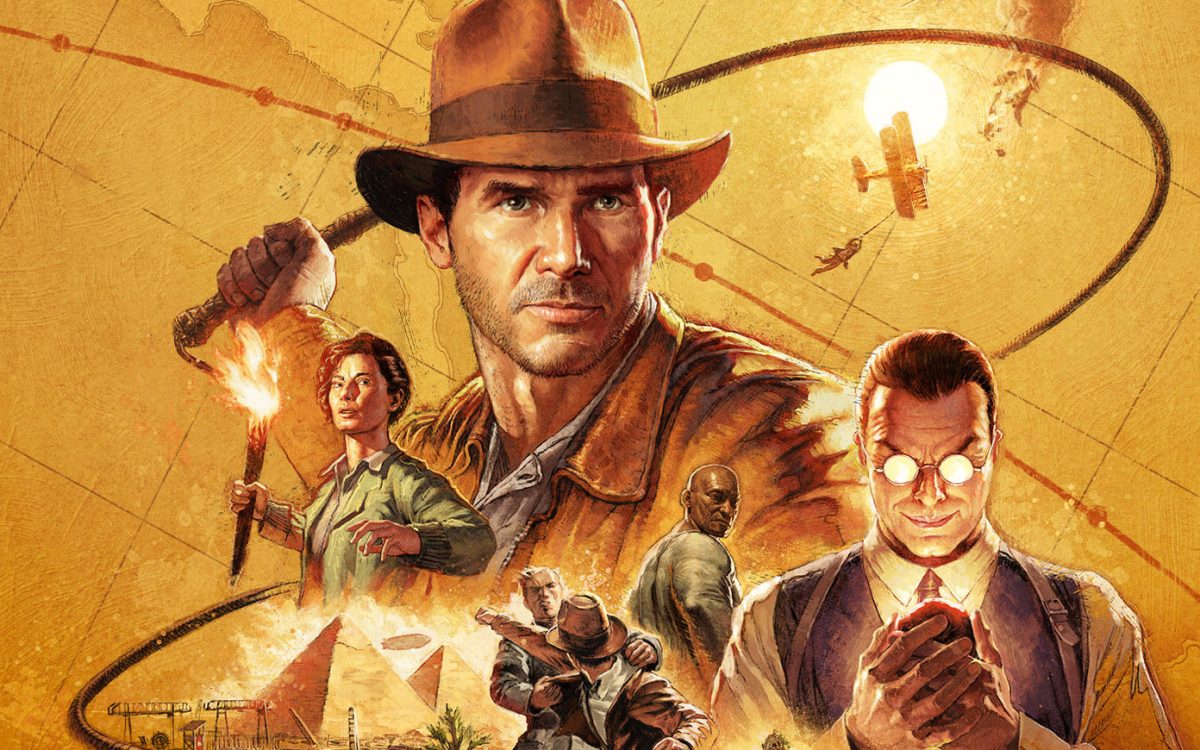 Banner Oficial do Game: Indiana Jones, publicado pela Bethesda