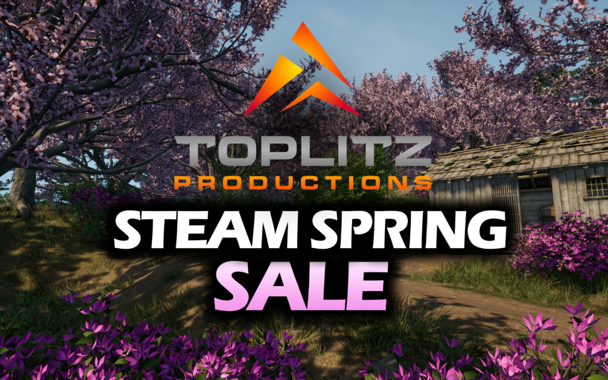 Promoção Primavera do Steam com a Toplitz Productions