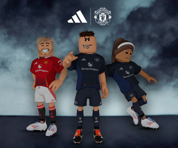 Uniforme Manchester United revelados no Roblox