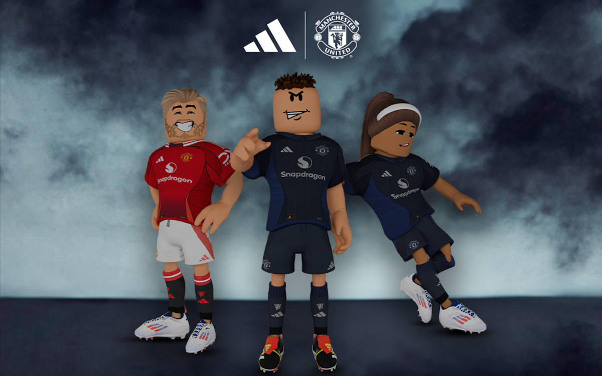 Uniforme Manchester United revelados no Roblox