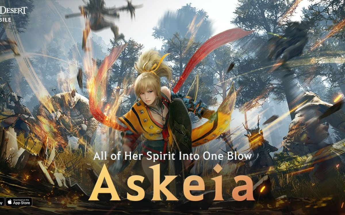 Black Desert Mobile incendeia o combate com nova classe Askeia