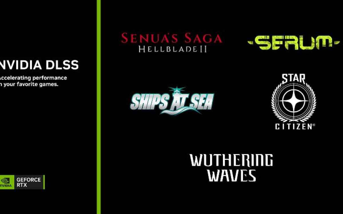 NVIDIA anuncia novos jogos compatíveis com DLSS