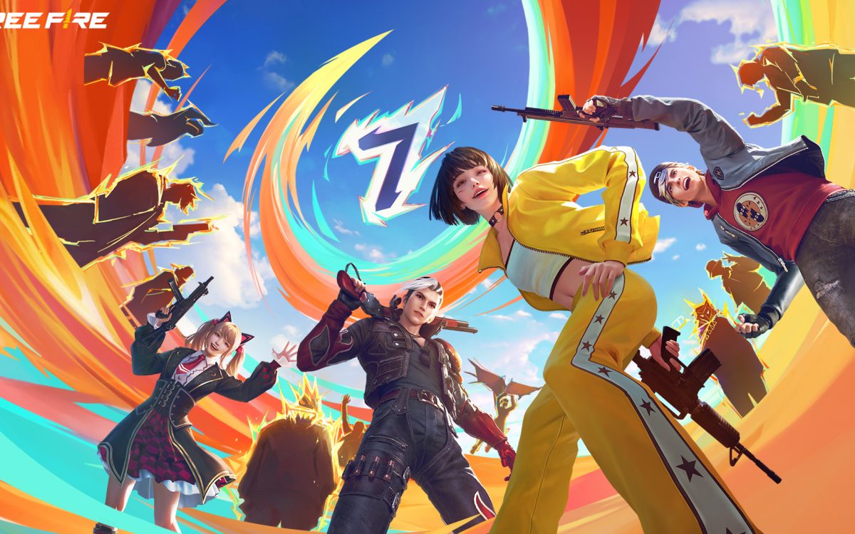 Free Fire dá início às comemorações de seu 7º aniversário