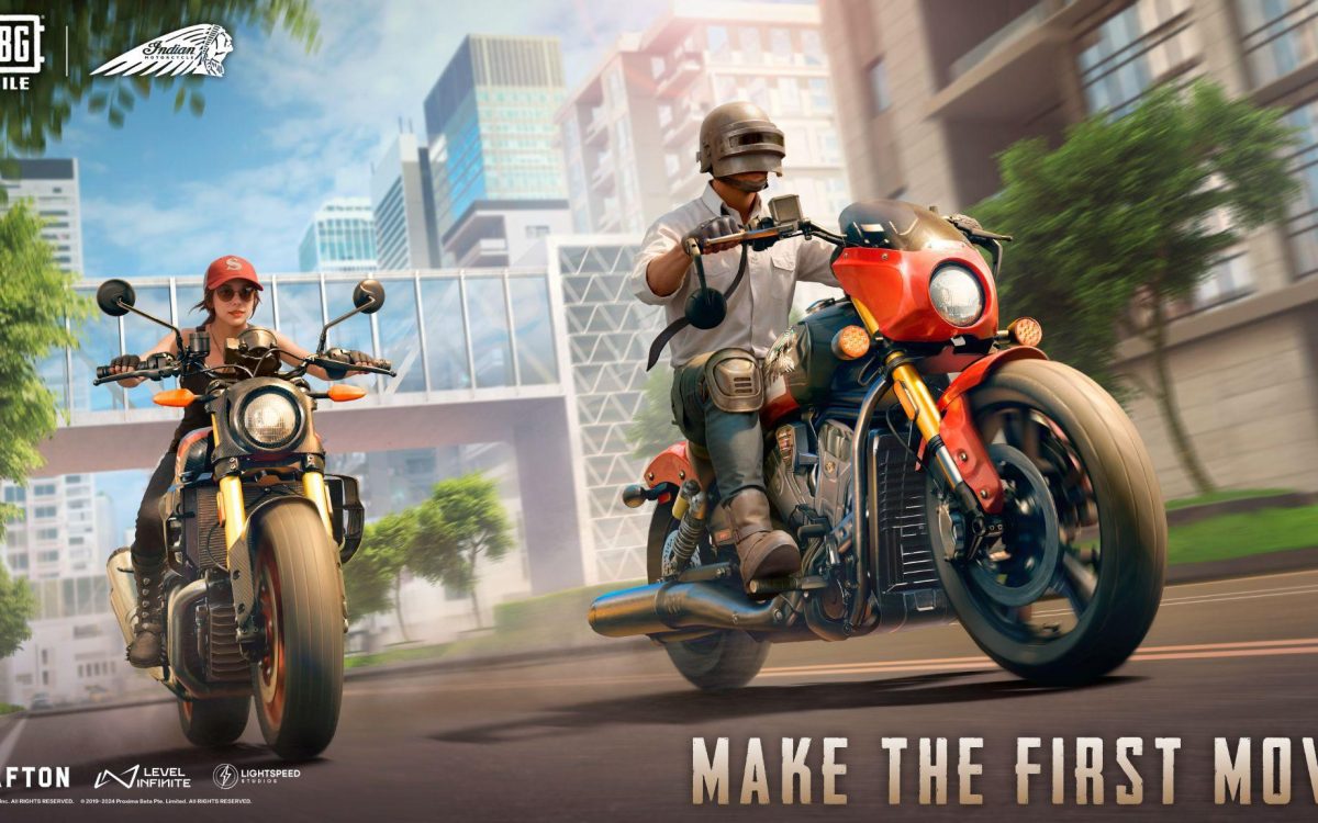 PUBG MOBILE anuncia parceria com a Indian Motorcycles; Icônicas motos aceleram com tudo!