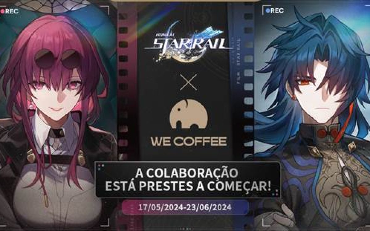 Convidamos você exclusivamente para o Media Day da colaboração Honkai: Star Rail x We Coffee