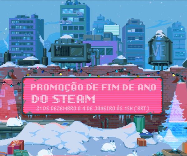 Promoção de fim do ano no steam