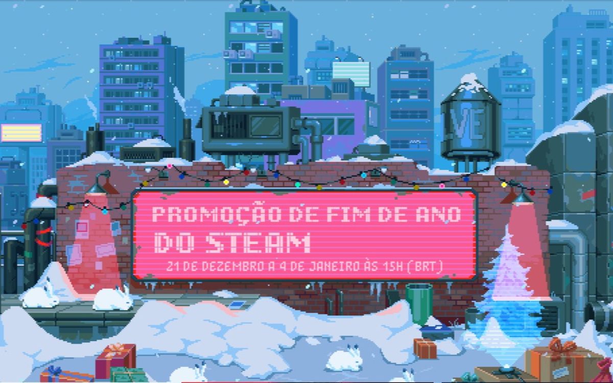 Promoção de fim do ano no steam