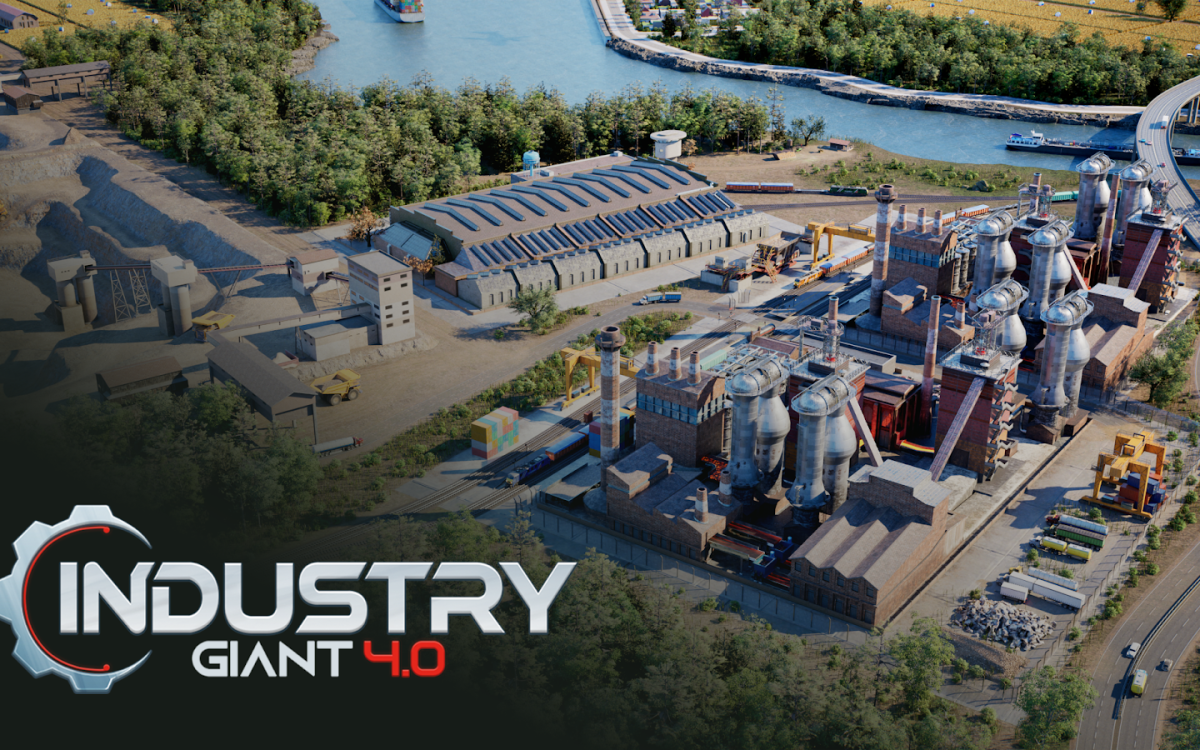 Trailer de Gameplay do Industry Giant 4.0 foi revelado