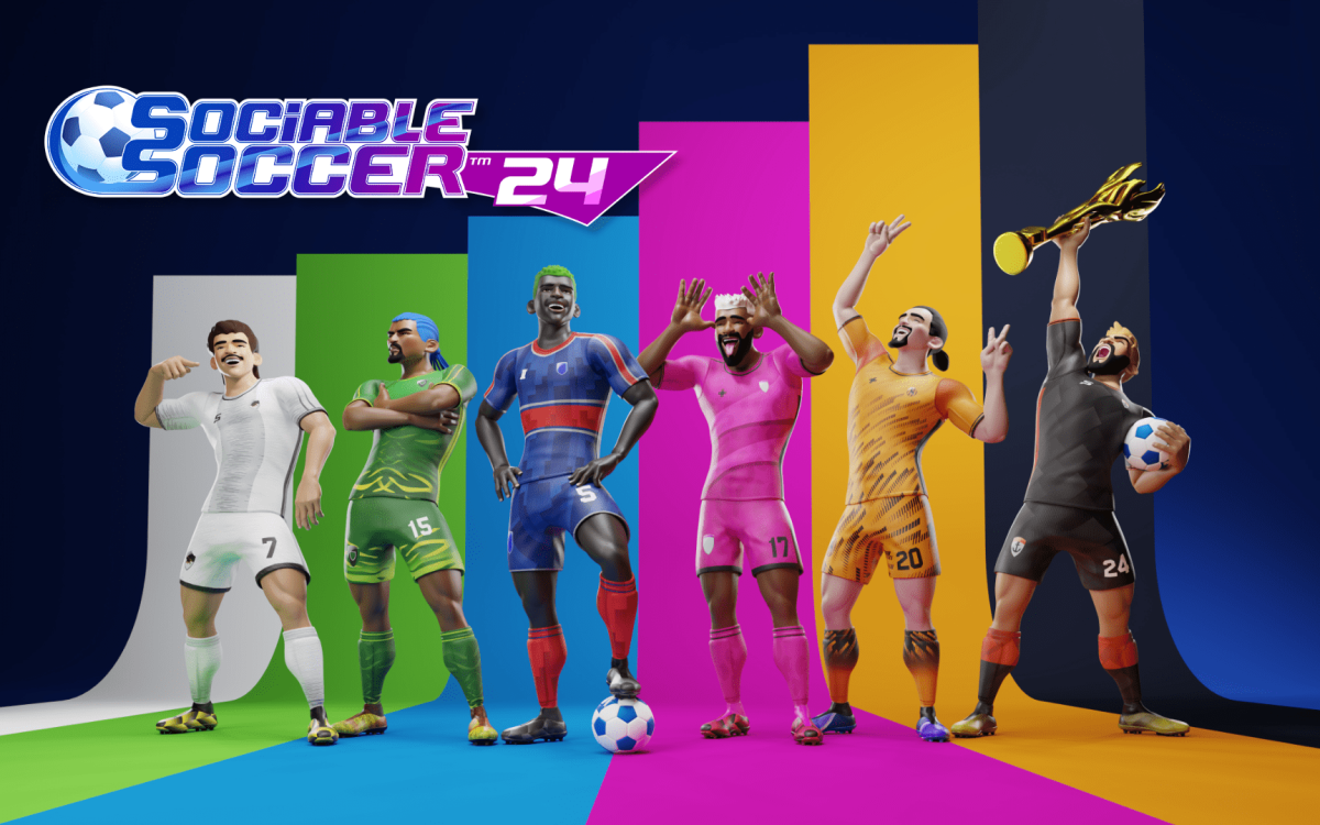 Sociable Soccer 24 lançamento